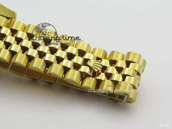 MiroTime 0106 DateJust 36mm Wrapped YG BP-Maker Best Edition White MOP Dial On Wrapped YG Bracelet ETA Bright 3835